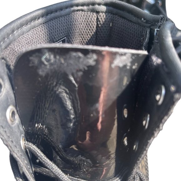 Dr. Martens 1460 Patent Black Combat Boots (Combs) - Picture 7 of 9